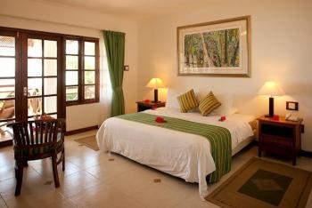 Zimmer des Acajou Beach Resort Praslin Seychellen
