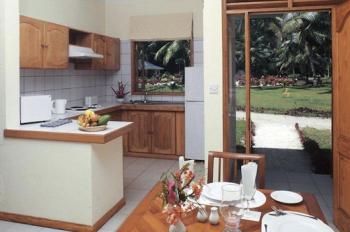 Kueche Les Villas D'Or Praslin Seychellen