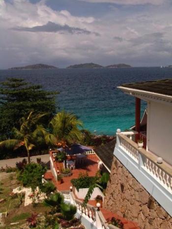 Meerblick Hotel L'Ocean La Digue Seychellen