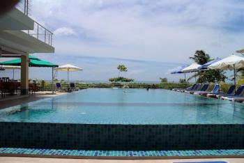 Pool des Acajou Beach Resort Praslin Seychellen