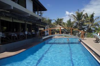Pool Patatran Village La Digue Seychellen