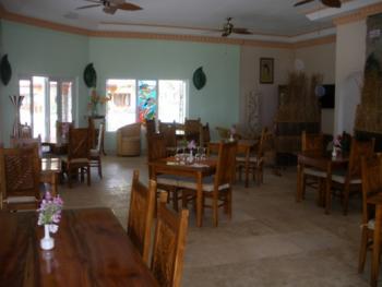 Restaurant Islanders Guesthouse Praslin Seychellen 