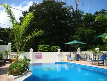 Pool Hannemann Holiday Residence Mahe Seychellen