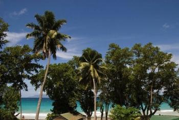 Strand Beau Vallon Augerine Small Hotel Mahe Seychellen