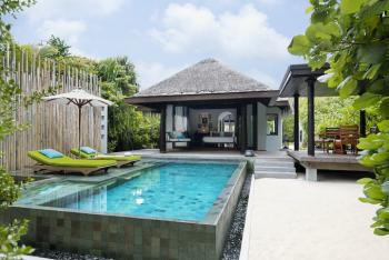 Beach Pool Villa Anantara Kihavah Villas Baa Atoll Malediven