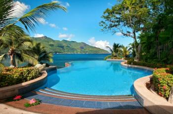 Pool Hilton Seychelles Northolme Resort Mahe Seychellen