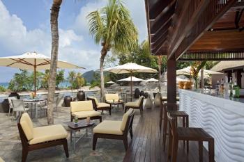 Pool Bar Raffles Praslin Seychelles Praslin Seychellen 