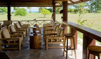 Bar Bird Island Lodge Seychellen
