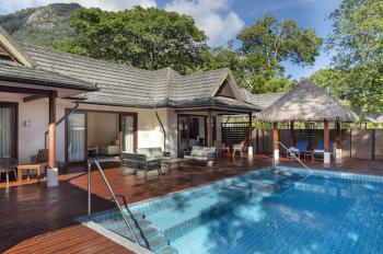 Niva Labriz  Seychellen Two Bedroom Garden Oasis Family Pool Villa