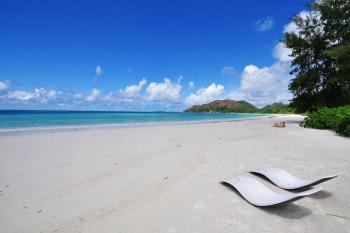 Cote D'Or Footprints Praslin Seychellen