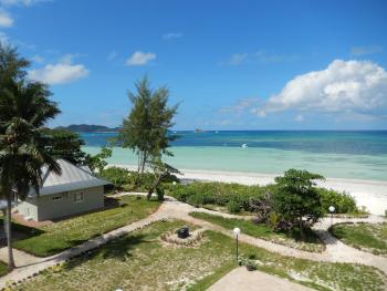Cote D'Or Footprints Praslin Seychellen